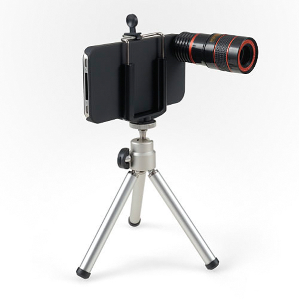 iPhone4で光学ズーム撮影できる望遠レンズキット「400-CAM005」 - ライブドアニュース