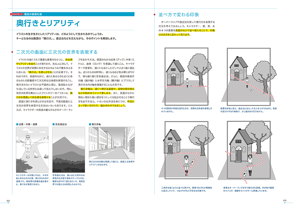 イラスト 漫画のための構図の描画教室 発売 Ameba News アメーバニュース