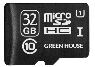 グリーンハウス、UHS-I対応microSDHCカードの32GBモデルを発売