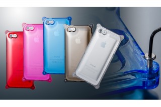 エムジーエム、衝撃を緩和する中空構造のiPhone5用ケース「Crystal air case」を発売