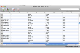 インフィニシス、Mac用のCSVファイル作成/編集ソフト「CSVEditor 2」