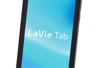 NEC、7インチディスプレイで250gのビギナー向けタブレット「LaVie Tab S」