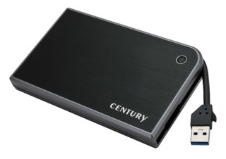 センチュリー、ケーブル収納式の2.5インチSATA HDD/SSD専用ケース「MOBILE BOX」