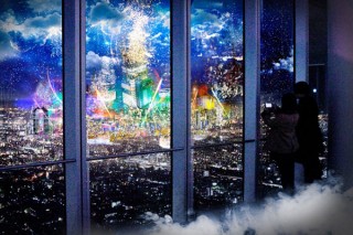 NEW WORLDをテーマにテクノロジーと融合した夜景を楽しめる「CITY LIGHT FANTASIA」
