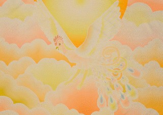 手塚治虫氏の“火の鳥”とのコラボレーション作品も展示される「GOMA個展〜再生〜」