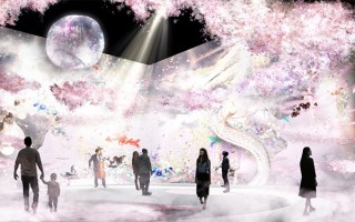 “日本一早いお花見”を楽しめる花の体験型アート展「FLOWERS by NAKED 2018-輪舞曲-」