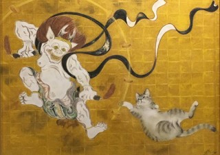 歌川国芳や葛飾北斎をオマージュした作品など“猫の国の国宝級のアート”が集まる「猫都の国宝展」