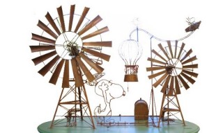 スヌーピーを“サイエンス”を通して表現したアート展「SNOOPY FANTARATION」
