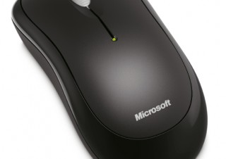 マイクロソフト、2ボタン＋ホイールのシンプルな光学式ワイヤレスマウス