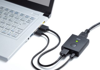 サンワサプライ、HDMI出力の画面を手元で一時的にオン/オフできるスイッチ「SW-HDMI」を発売