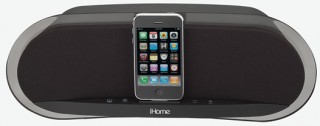シネックス、iPhone/iPodから原音を忠実再生するポータブルスピーカー「iHome iP3」