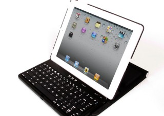 サンコー、キーボードを備えたiPad2用ケース「iPad2用360度回転キーボードカバー」