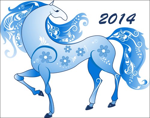 まだ遅くない 14年賀状に使える 馬の無料イラスト素材まとめ デザインってオモシロイ Mdn Design Interactive