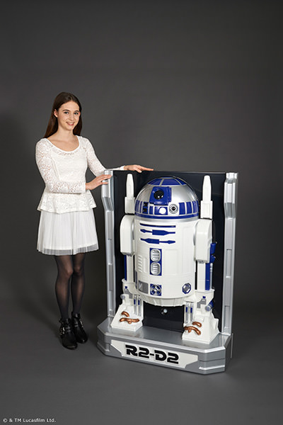 バンダイ、人感センサー搭載でしゃべる等身大の「R2-D2」 - デザインってオモシロイ -MdN Design Interactive-
