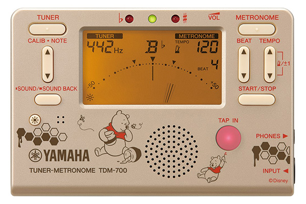 ヤマハ ディズニー絵柄のデザインを採用したチューナーメトロノームを数量限定で発売 デザインってオモシロイ Mdn Design Interactive