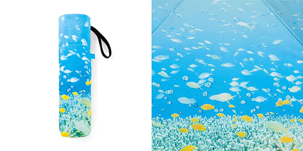 フェリシモ 海の世界を再現したデザインの晴雨兼用傘を発売 デザインってオモシロイ Mdn Design Interactive
